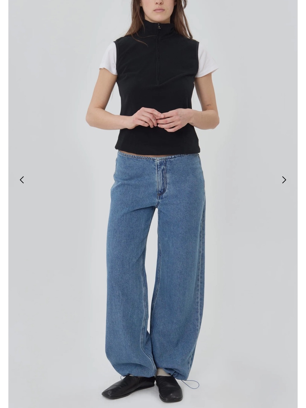 Still here sport jeans in blue color